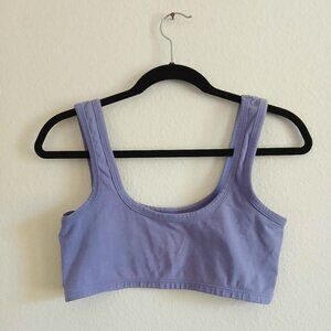 ARQ Wide strap bra (PERIWINKLE)